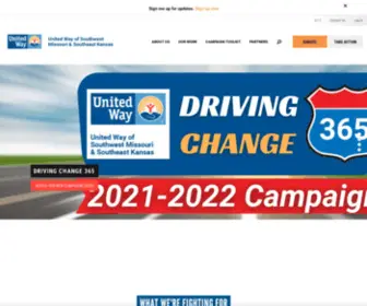 Unitedwaymokan.org(United Way of SW Missouri & SE Kansas) Screenshot