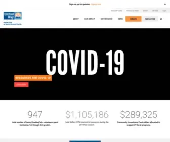 UnitedwayncFL.org(United Way of North Central Florida) Screenshot