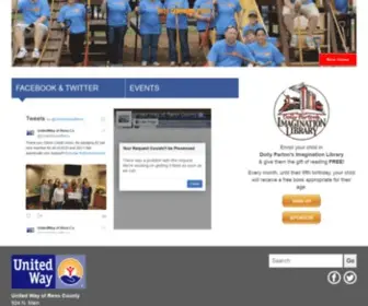 Unitedwayofrenocounty.org(United Way of Reno County) Screenshot