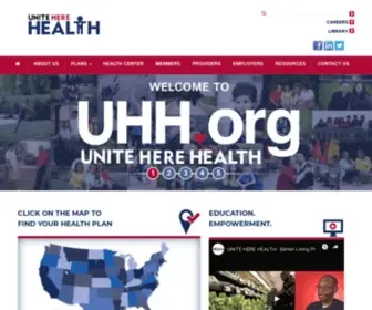 Uniteherehealth.org Screenshot