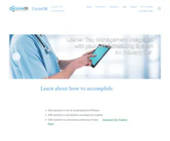 Uniteor.org(Loaner Tray Management) Screenshot