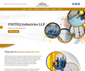 Uniteqindustries.com(UNiTEQ Industries LLP) Screenshot