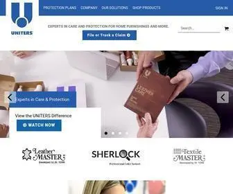 Uniters.com(Experts in care and protections for home furnishings and more) Screenshot