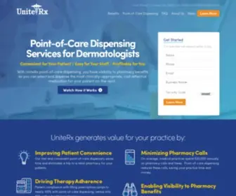 Uniterx.com(Dermatologist Point) Screenshot