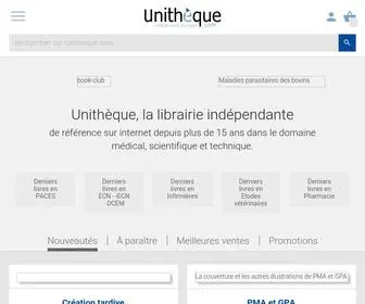 Unitheque.com(Librairie médicale) Screenshot