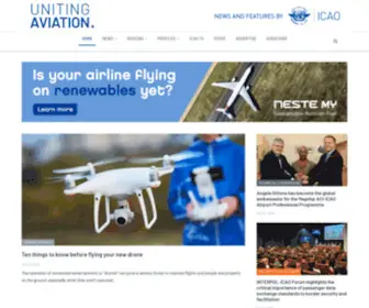 Unitingaviation.com(UNITING AVIATION) Screenshot