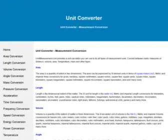 Unitmeasurement.com(Unit Converter) Screenshot