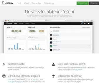 Unitpay.cz(Universal payment solution) Screenshot