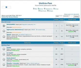 Unitra-Fan.pl(Strona GĹĂłwna) Screenshot