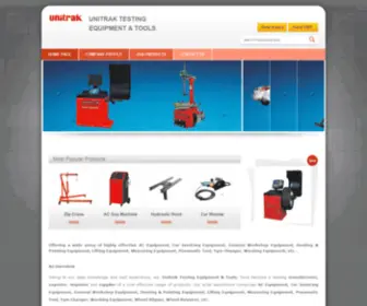 Unitraktools.com(UNITRAK TESTING EQUIPMENT & TOOLS) Screenshot