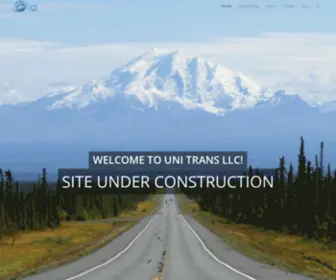 Unitransllc.com(Transportation Company) Screenshot