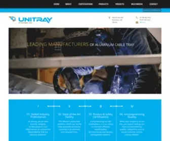 Unitray.ca(Unitray Cable Tray Systems) Screenshot