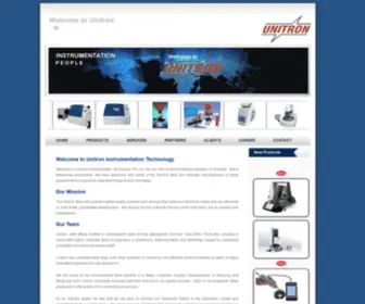 Unitron.in(Unitron Instruments) Screenshot