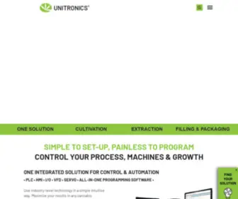 Unitronics-Cannabis.com(Unitronics) Screenshot