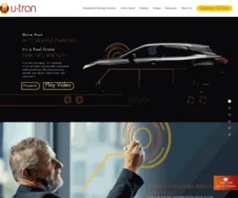 Unitronicsparking.com(The Fully Automated Parking Solutions) Screenshot