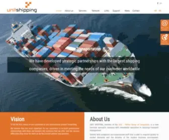 Unitshipping.gr(Unit Shipping) Screenshot