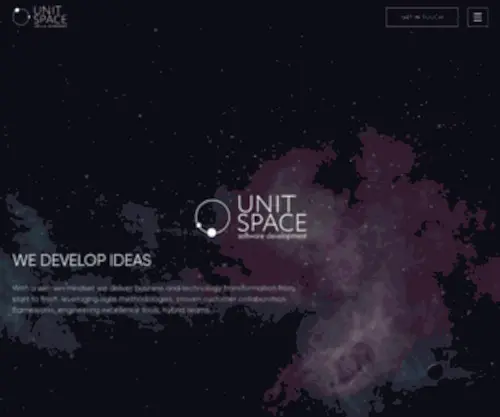 Unitspace.top(Modern it solutions for software development) Screenshot