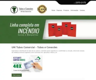 Unituboscomercial.com.br(Tubos e Conex) Screenshot