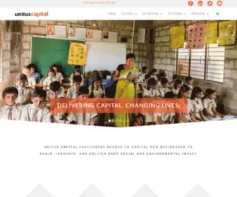 Unituscapital.com(Unitus Capital) Screenshot