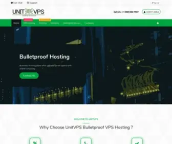 UnitvPS.com(Bulletproof VPS) Screenshot