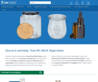 Unitwist.eu(Neues zum nachhaltigen Aufbewahren) Screenshot