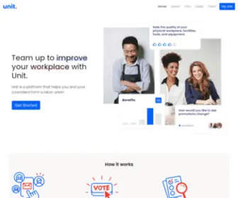 Unitworkers.com(Unit) Screenshot