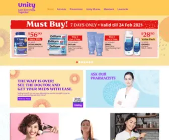 Unity.com.sg(Unity) Screenshot