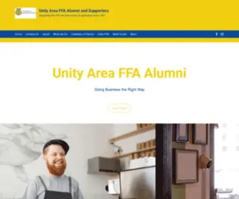 Unityareaffaalumni.com(Unity Area FFA Alumni) Screenshot