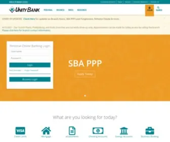 Unitybank.com(Unity Bank) Screenshot