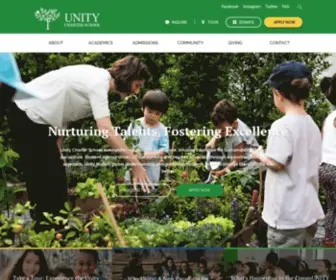 Unitycharterschool.org(Unity Charter School) Screenshot