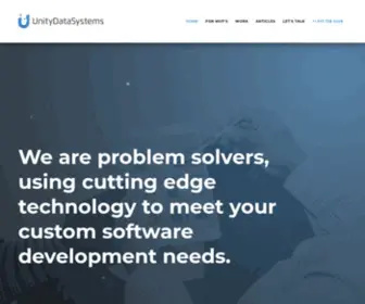 Unitydatasystems.com(Unity data systems) Screenshot