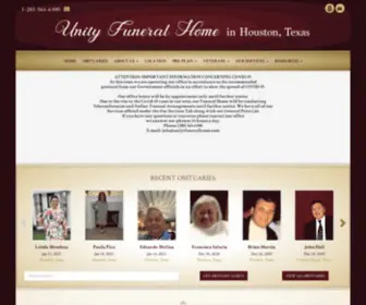 Unityfuneralhome.com(Unity Funeral Home LLC) Screenshot