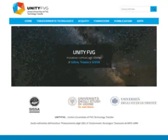 UnityfVg.it(This website) Screenshot