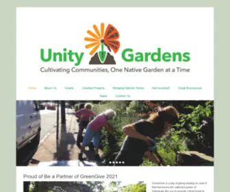 Unitygardens.org(Unity Gardens) Screenshot