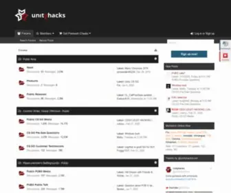 Unityhacks.com(Unityhacks) Screenshot