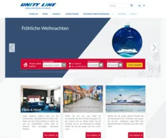 Unityline.de(Promy do szwecji 🚢 na trasie świnoujście) Screenshot