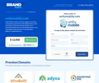Unitymobile.com(Unity Mobile) Screenshot