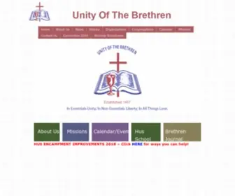 Unityofthebrethren.org(Unity Of The Brethren) Screenshot