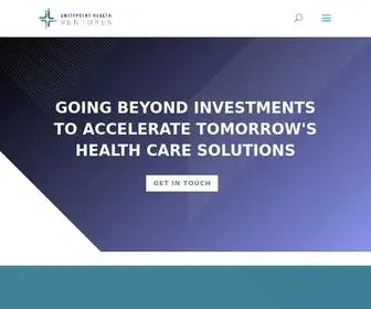 Unitypointhealthventures.org(UnityPoint Health Ventures) Screenshot