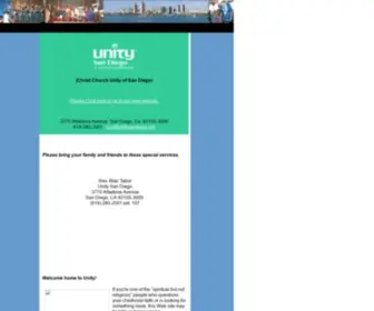 Unitysandiego.info(Unitysandiego info) Screenshot