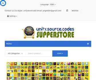 Unitysourcecodes.com(100 Thousand of games source code) Screenshot