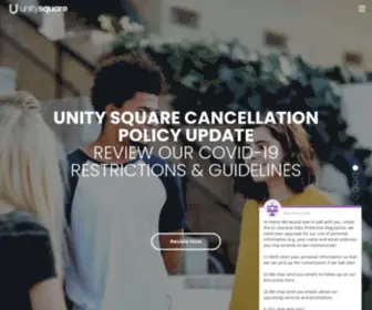 Unitysquarestudents.com(Unity Square) Screenshot