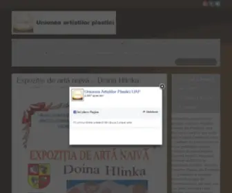 Uniuneaartistilorplastici.ro(Three-card Monte) Screenshot