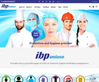 Uniuso.com(▷ Proveedores de productos de higiene y protección) Screenshot
