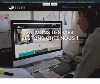 Univ-Angers.fr(Index) Screenshot
