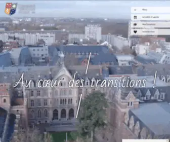 Univ-Catholille.fr(Université) Screenshot