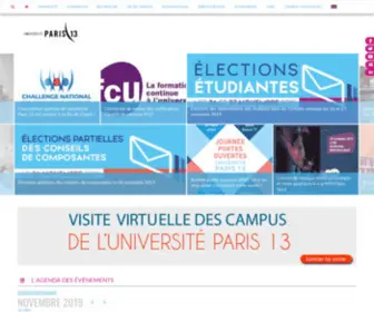 Univ-Paris13.fr(Diplôme d'ingénieur) Screenshot