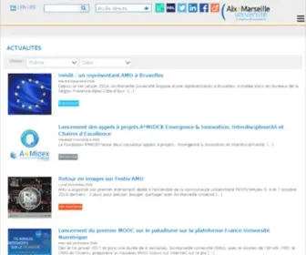 Univ-Provence.fr(Arrêt) Screenshot