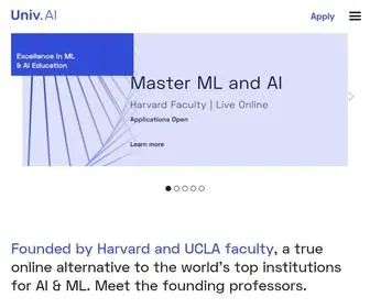 Univ.ai(Online certificate courses in Data Science) Screenshot