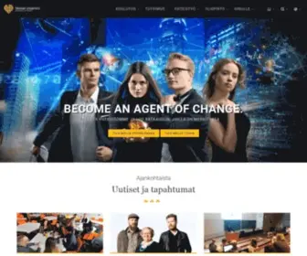 Univaasa.fi(University of Vaasa) Screenshot